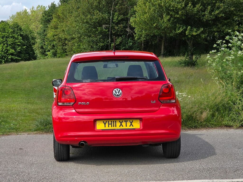 Volkswagen Polo 1.4 Se Hatchback Euro 5 85 Ps YH11XTX Red #6
