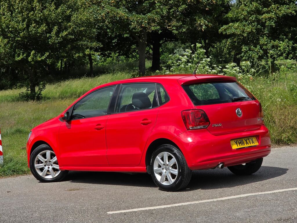Volkswagen Polo 1.4 Se Hatchback Euro 5 85 Ps YH11XTX Red #5