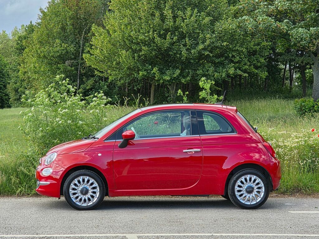 Fiat 500 1.2 Lounge Hatchback Euro 6 Ss DX17SXN Red #4
