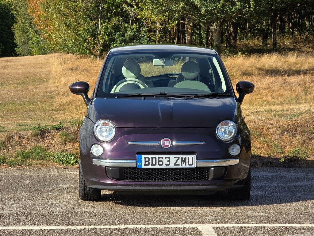 Fiat 500 1.2 Lounge Euro 6 Ss BD63ZMU Purple #2