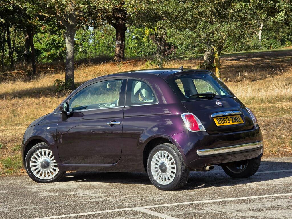 Fiat 500 1.2 Lounge Euro 6 Ss BD63ZMU Purple #5