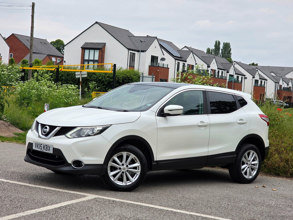 Nissan Qashqai 1.5 Dci Acenta 2Wd Euro 5 Ss White #3