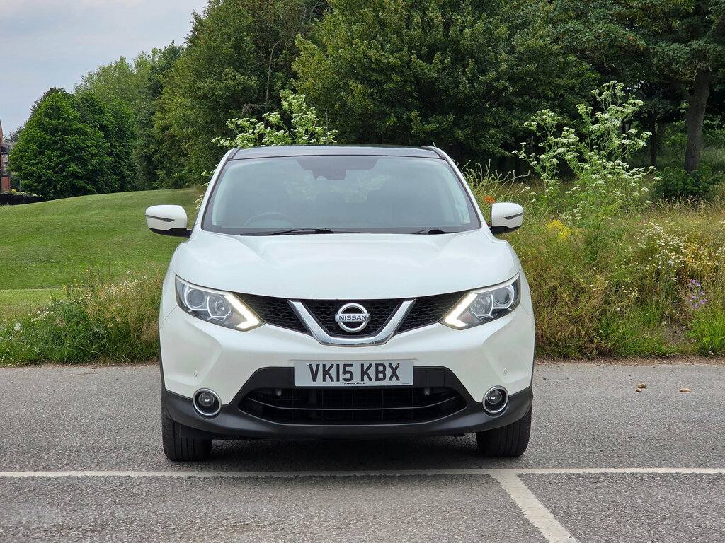 Nissan Qashqai 1.5 Dci Acenta 2Wd Euro 5 Ss VK15KBX White #2
