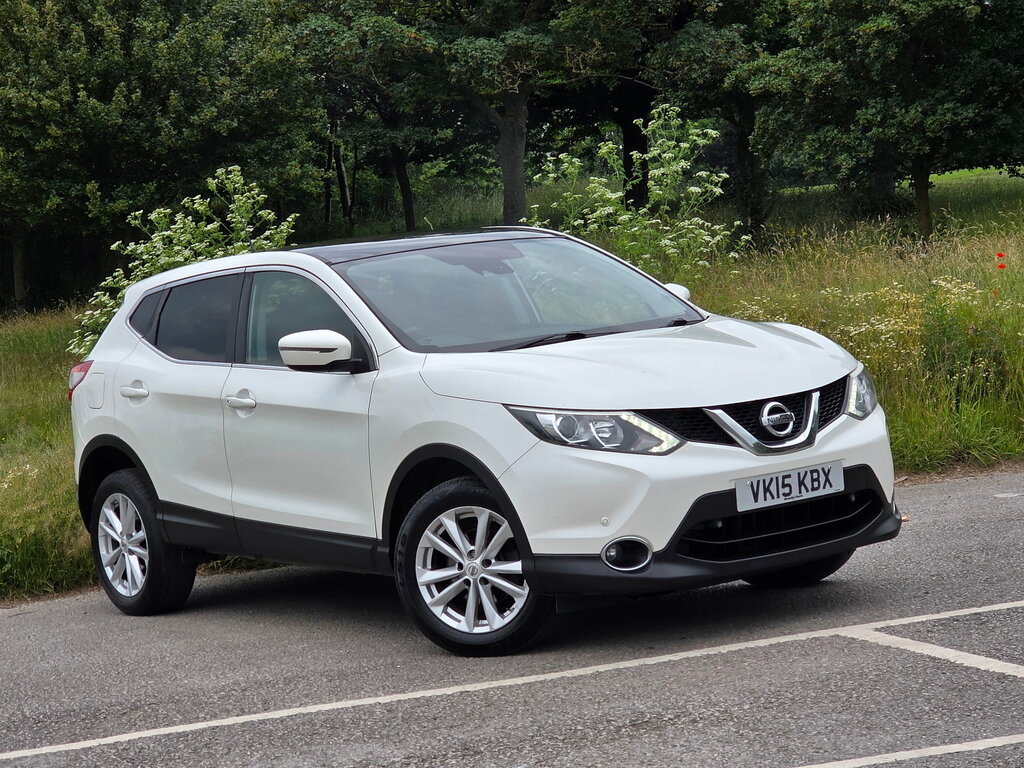 Nissan Qashqai 1.5 Dci Acenta 2Wd Euro 5 Ss VK15KBX White