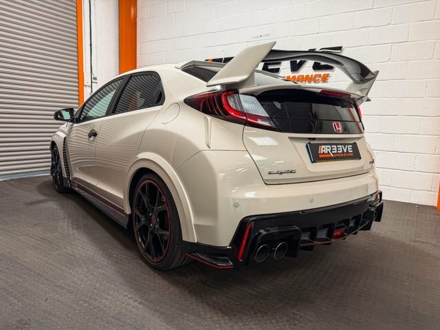 Honda Civic I-vtec Type R Gt White #6