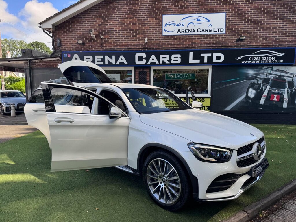 Mercedes-Benz GLC Class 2.0 Glc220d Amg Line Premium Coupe G- PO69NYG White #6