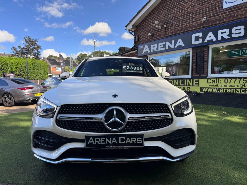 Mercedes-Benz GLC Class 2.0 Glc220d Amg Line Premium Coupe G- PO69NYG White #3