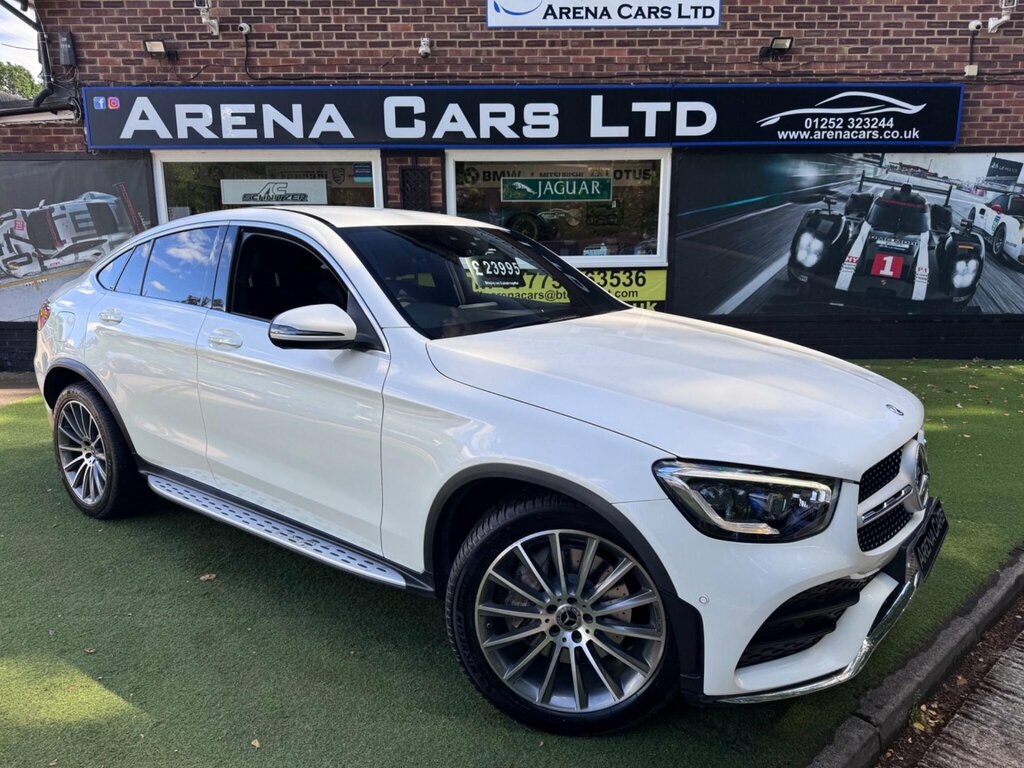 Mercedes-Benz GLC Class 2.0 Glc220d Amg Line Premium Coupe G- PO69NYG White #2