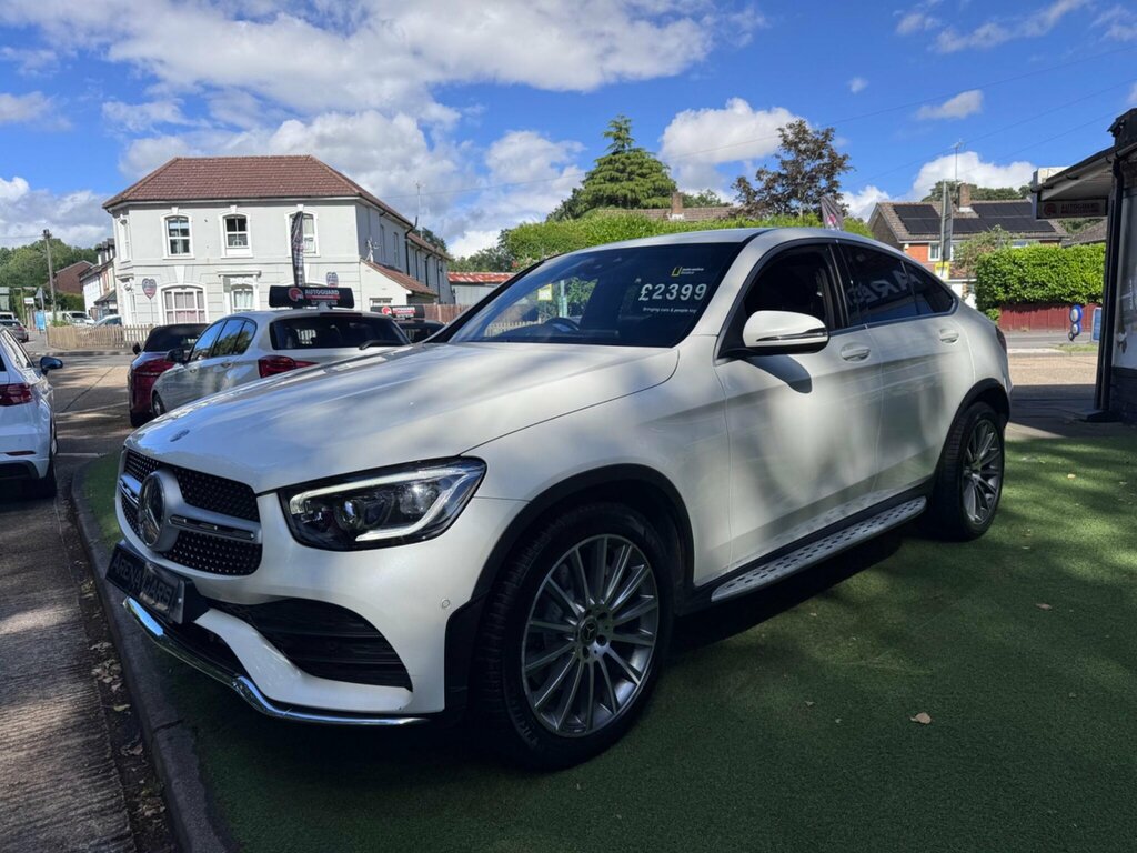Mercedes-Benz GLC Class 2.0 Glc220d Amg Line Premium Coupe G- PO69NYG White #4