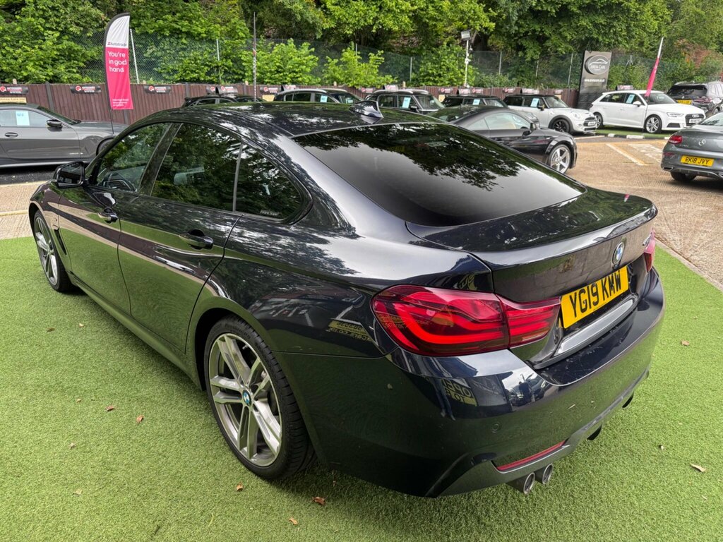 BMW 4 Series Gran Coupe 2.0 420D M Sport Euro 6 Ss Black #5