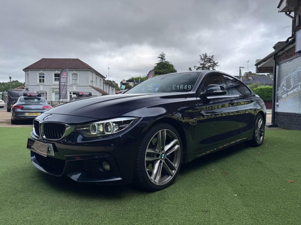 BMW 4 Series Gran Coupe 2.0 420D M Sport Euro 6 Ss Black #3