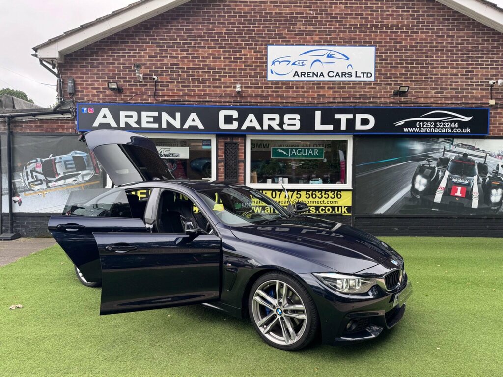 BMW 4 Series Gran Coupe 2.0 420D M Sport Euro 6 Ss Black #6