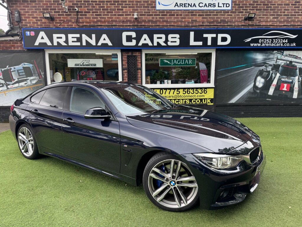 BMW 4 Series Gran Coupe 2.0 420D M Sport Euro 6 Ss Black #4