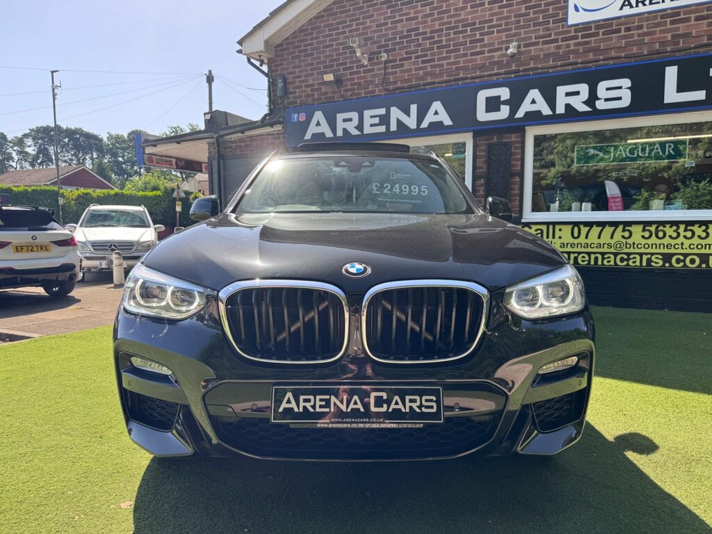 BMW X3 3.0 30D M Sport Suv Xdrive Euro 6 LJ68THG Black