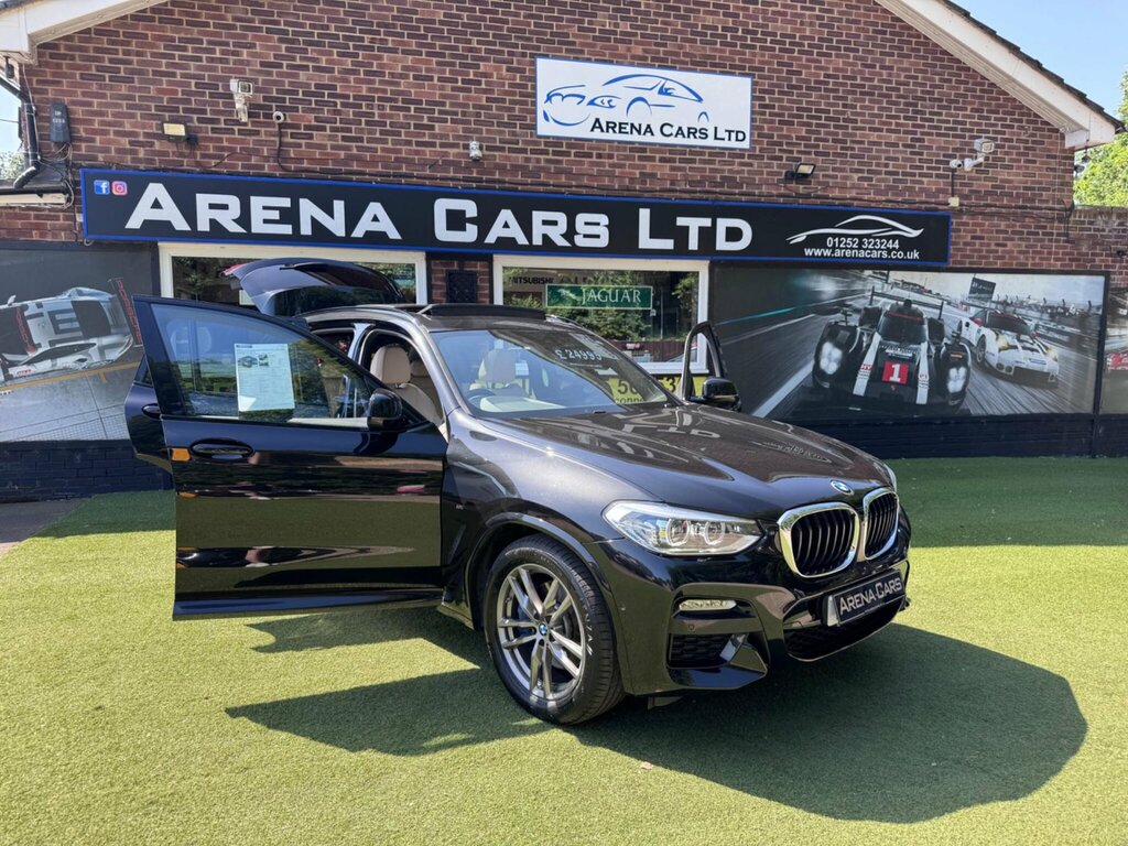 BMW X3 3.0 30D M Sport Suv Xdrive Euro 6 LJ68THG Black #6
