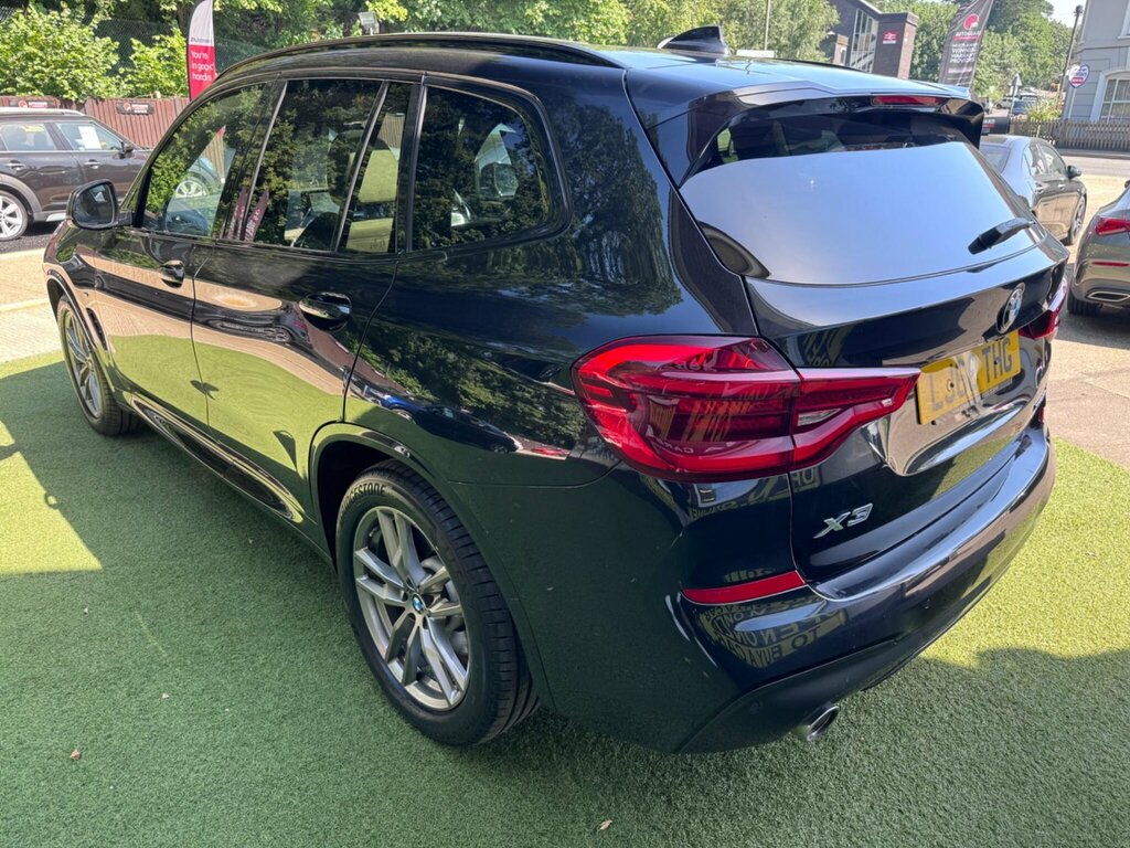 BMW X3 3.0 30D M Sport Suv Xdrive Euro 6 LJ68THG Black #3