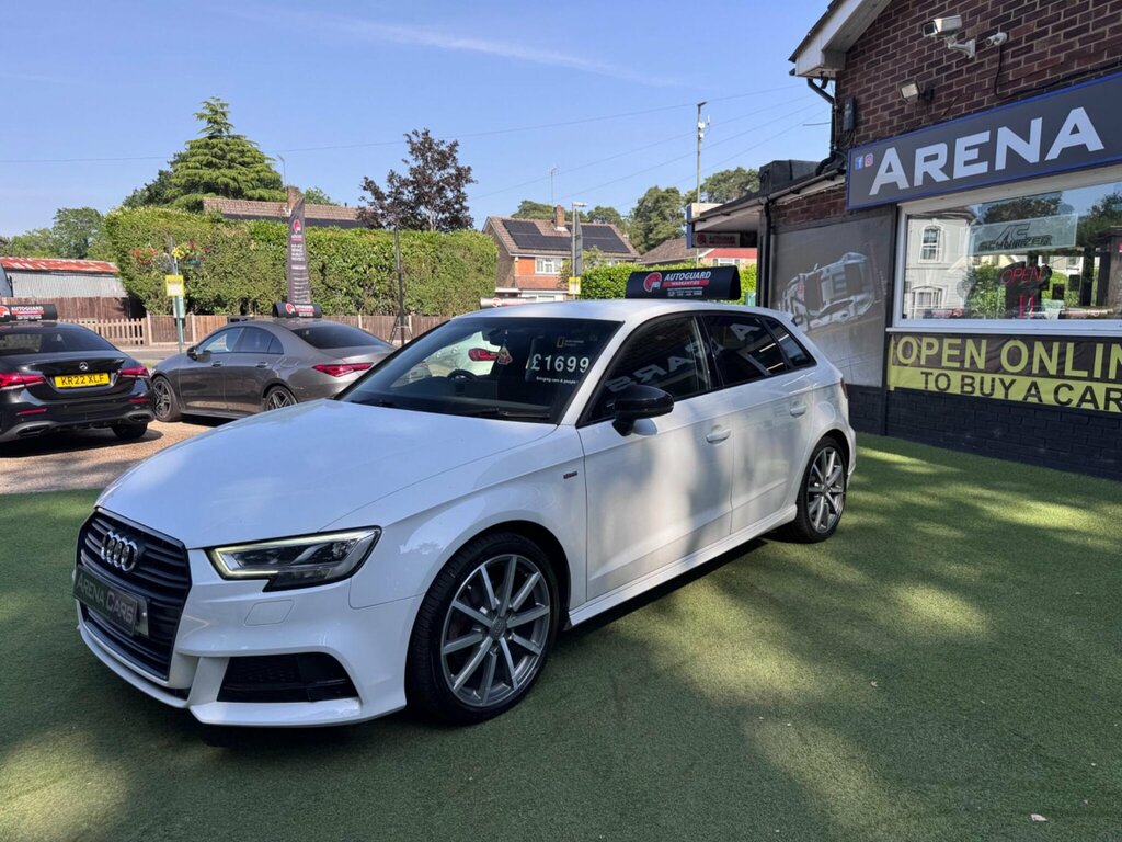 Audi A3 1.5 Tfsi Cod 35 Black Edition Sportback Euro 6 S White #2