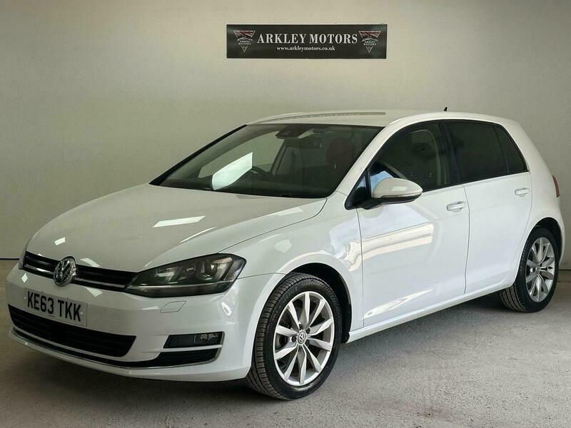 Volkswagen Golf 1.4 Tsi Bluemotion Tech White #2