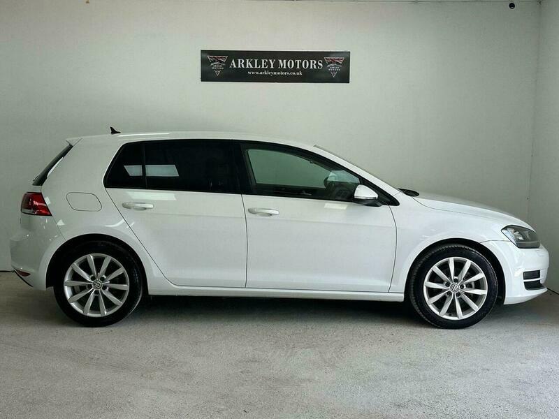 Volkswagen Golf 1.4 Tsi Bluemotion Tech White #6