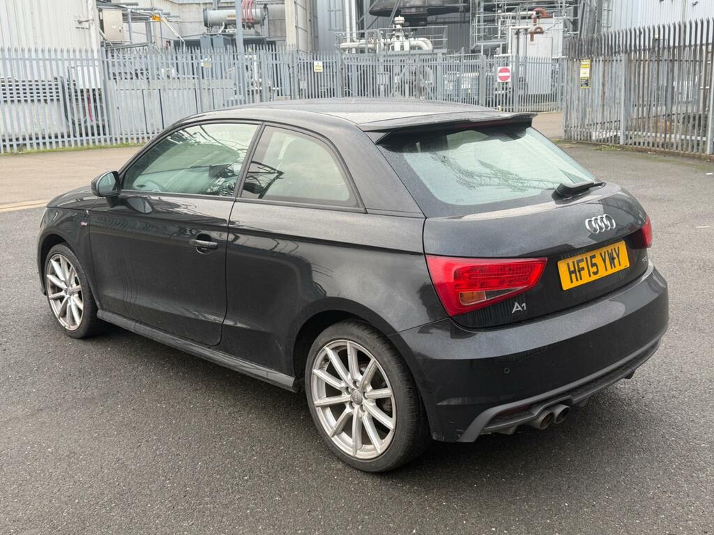 Audi A1 1.4 Tfsi S Line Euro 6 Ss HF15YWY Black #4