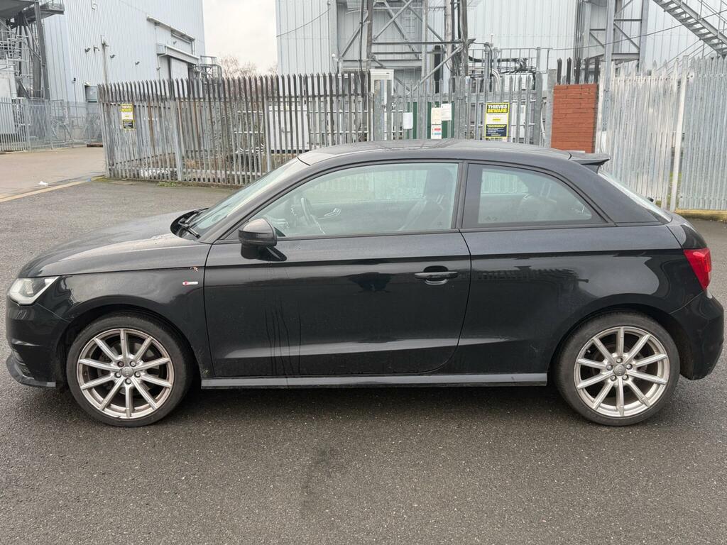 Audi A1 1.4 Tfsi S Line Euro 6 Ss HF15YWY Black #6