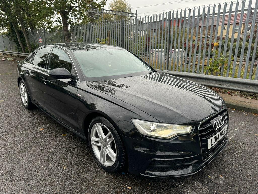 Audi A6 Saloon S Line Black