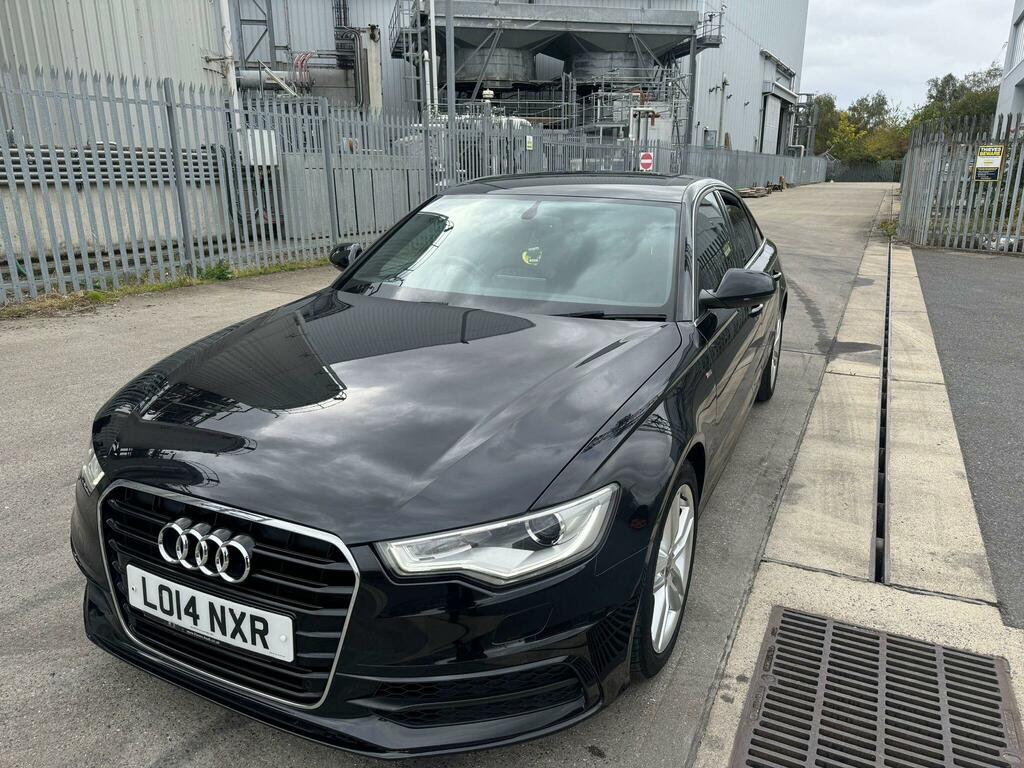 Audi A6 Saloon S Line Black #2