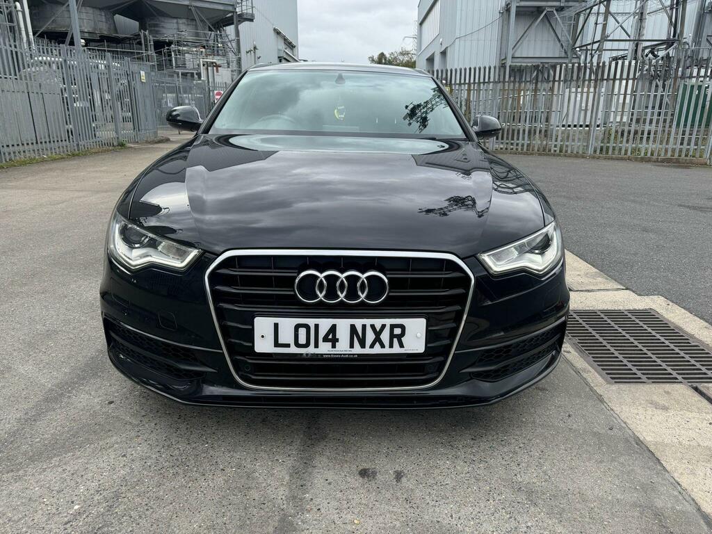 Audi A6 Saloon S Line Black #4