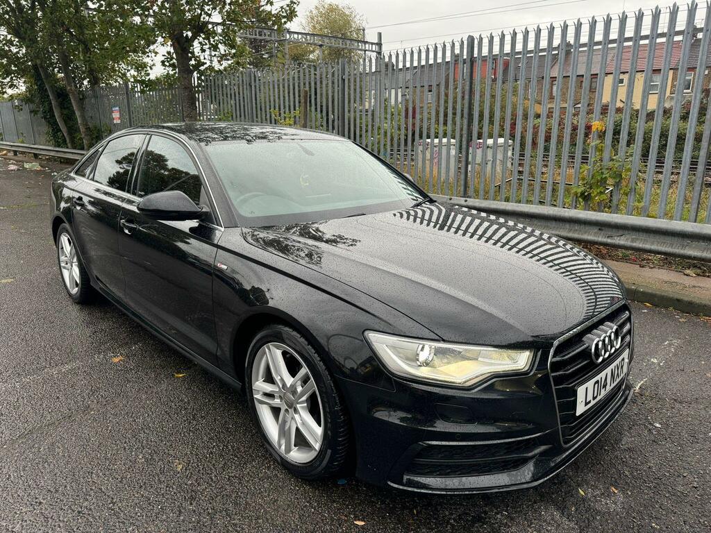 Audi A6 Saloon S Line Black #5