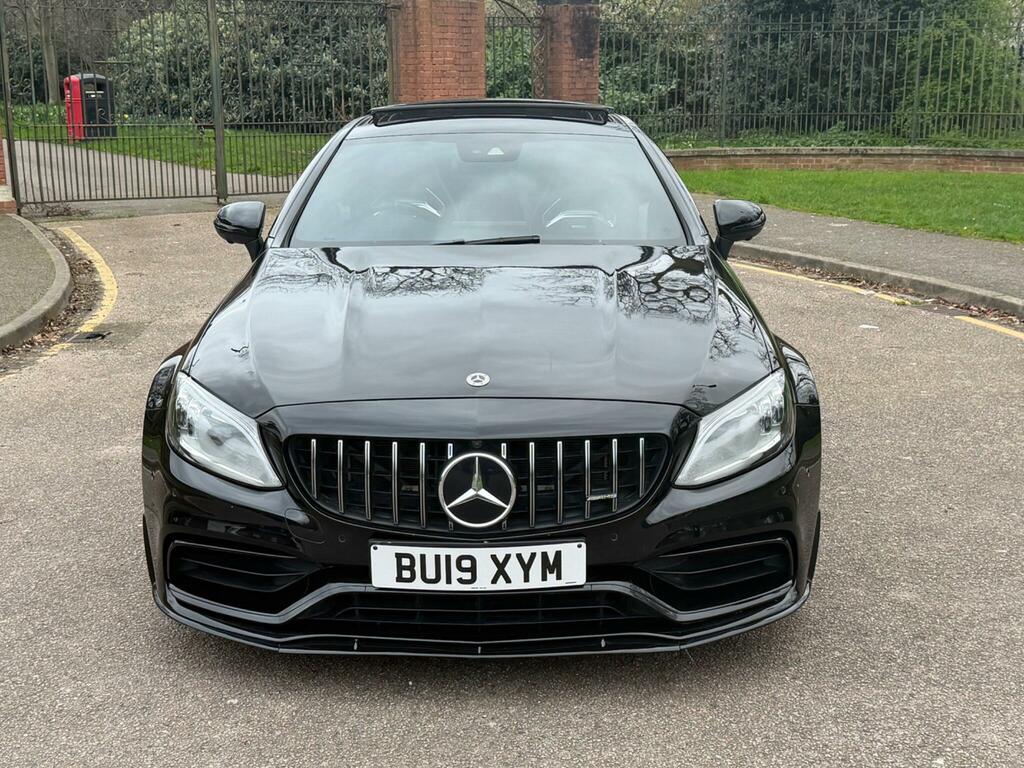 Mercedes-Benz C Class 4.0 C63 V8 Biturbo Amg S Premium Plus Spds Mct E BU19XYM Black #2
