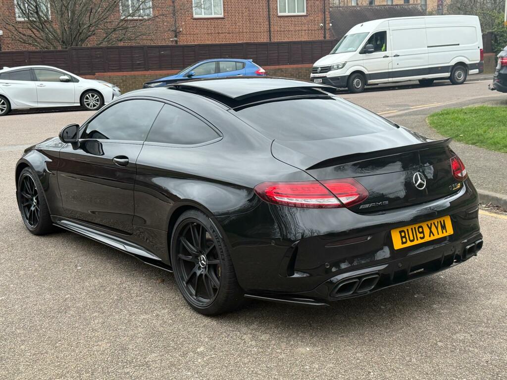 Mercedes-Benz C Class 4.0 C63 V8 Biturbo Amg S Premium Plus Spds Mct E BU19XYM Black #4