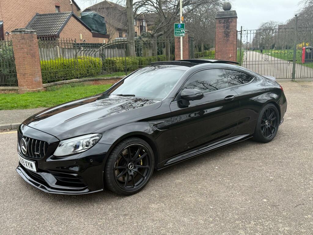 Mercedes-Benz C Class 4.0 C63 V8 Biturbo Amg S Premium Plus Spds Mct E BU19XYM Black #3
