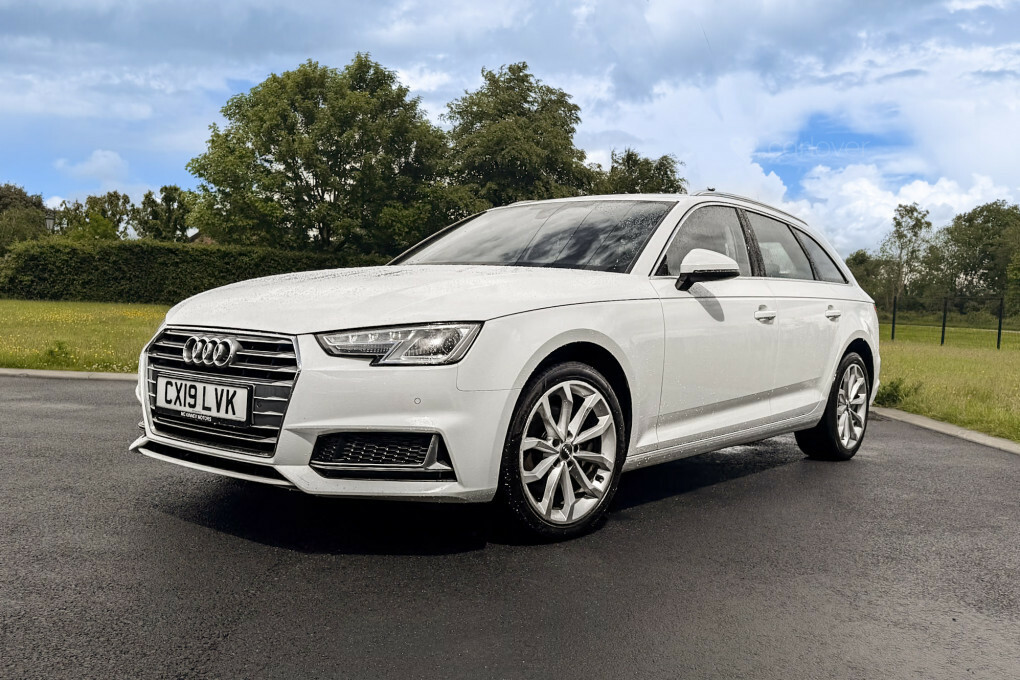 Audi A4 Sport 35 Tdi CX19LVK White #2