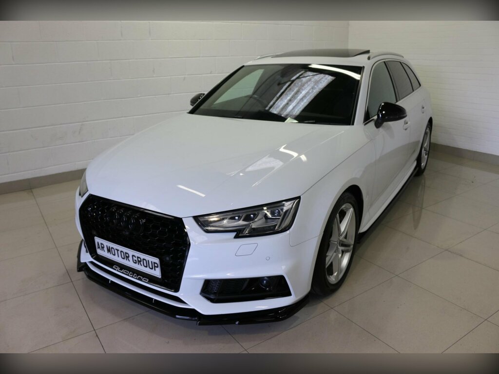 Audi A4 Avant 2.0 Tfsi S Line S Tronic Quattro Euro 6 Ss White #5