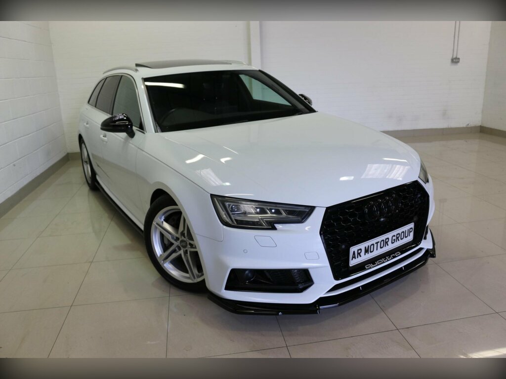 Audi A4 Avant 2.0 Tfsi S Line S Tronic Quattro Euro 6 Ss White
