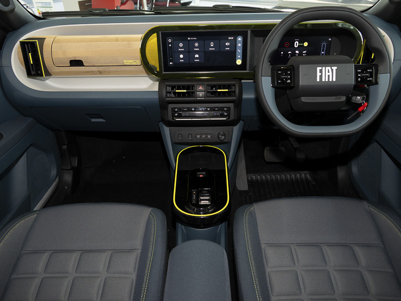 Fiat Panda 83Kw La Prima 44Kwh Brown #3