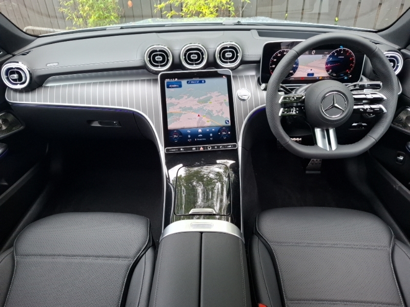 Mercedes-Benz C Class C200 Amg Line Premium Plus 9G-tronic Silver #3