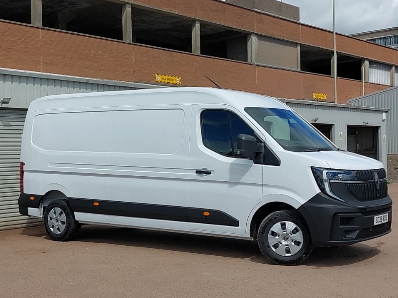 Renault Master Lm35 Blue Dci 150 Advance Medium Roof Van White #6