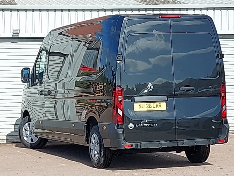 Renault Master Lm35 Blue Dci 130 Advance Medium Roof Van Black #2