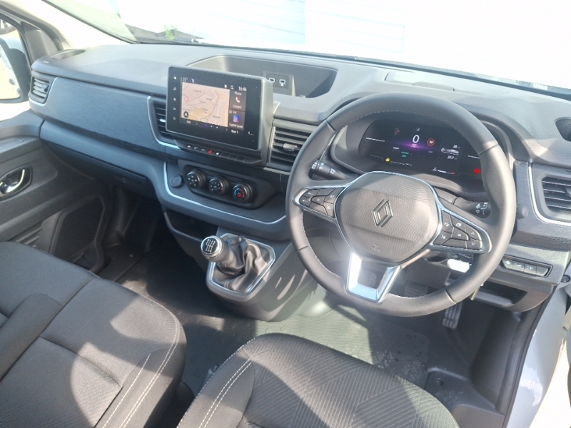 Renault Trafic Sl30 Blue Dci 150 Extra Safety Van White #3