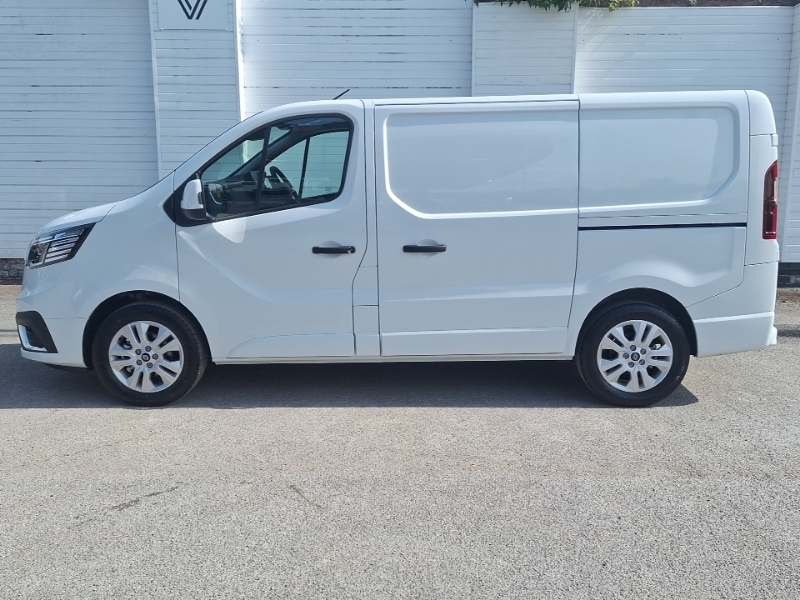 Renault Trafic Sl30 Blue Dci 150 Extra Safety Van White #4