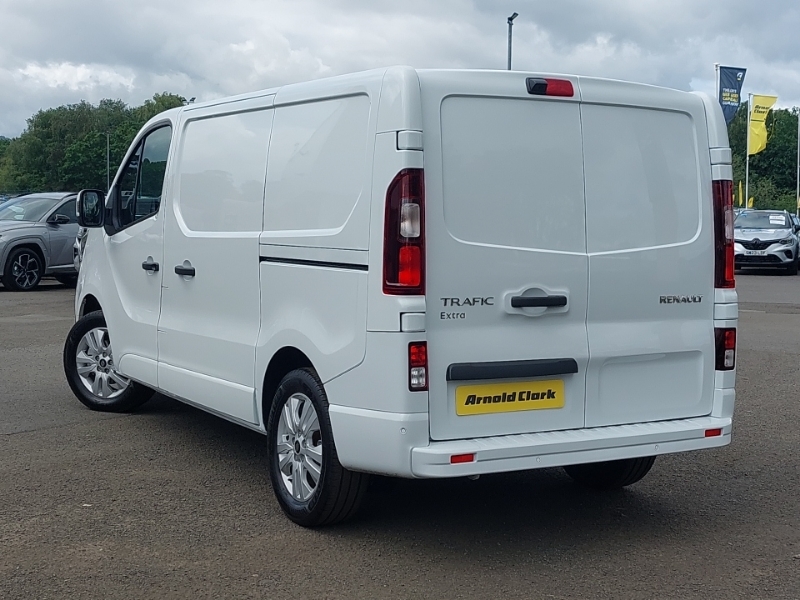 Renault Trafic Sl30 Blue Dci 150 Extra Safety Van White #2