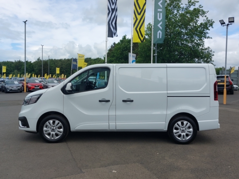 Renault Trafic Sl30 Blue Dci 150 Extra Safety Van White #4