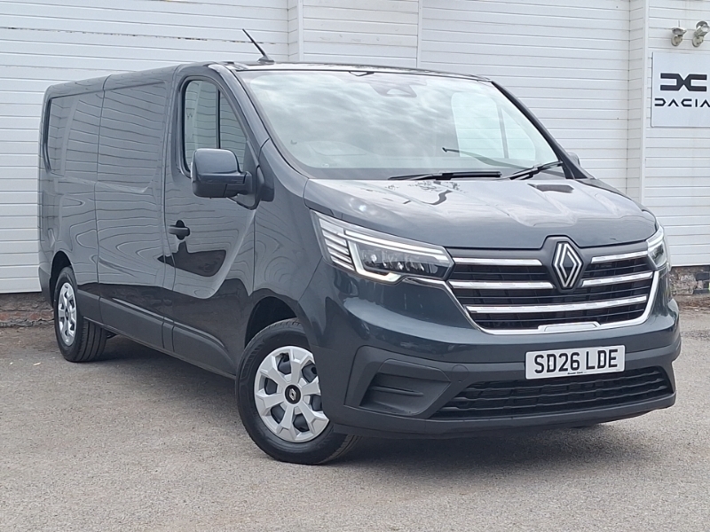 Renault Trafic Ll30 Blue Dci 130 Advance Safety Van Grey