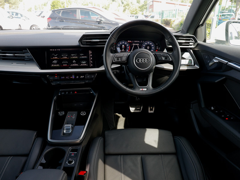 Audi A3 30 Tfsi S Line S Tronic White #6