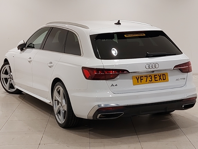 Audi A4 40 Tfsi 204 S Line S Tronic YF73EXD White #2