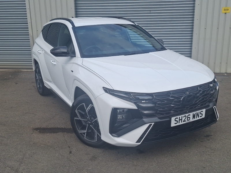 Hyundai Tucson 1.6T 239 Hybrid N Line White
