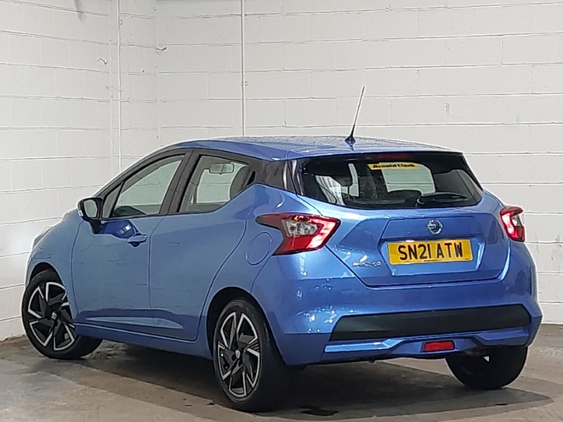 Nissan Micra 1.0 Ig-t 92 Acenta Cvt SN21ATW Blue #2