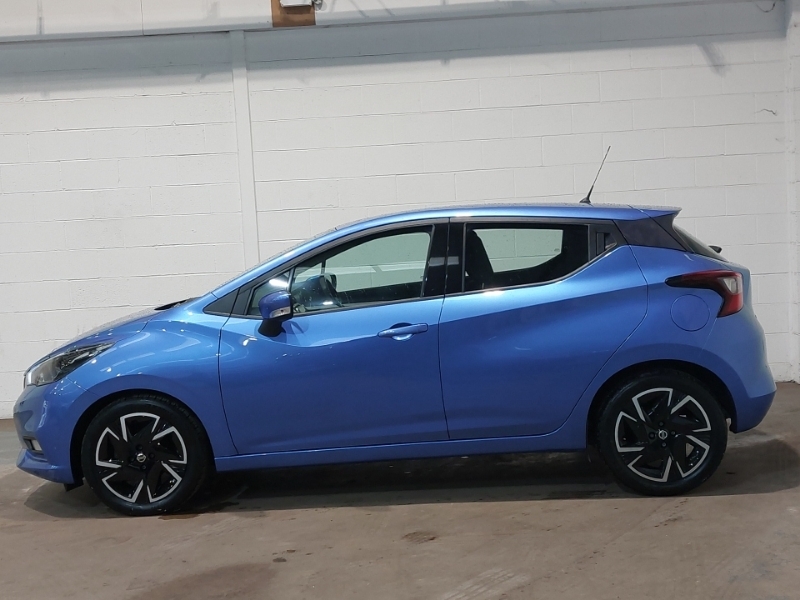 Nissan Micra 1.0 Ig-t 92 Acenta Cvt SN21ATW Blue #4
