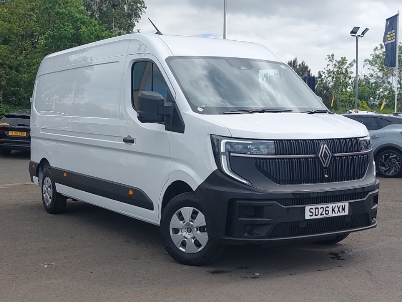Renault Master Lm35 Blue Dci 150 Advance Medium Roof Van White